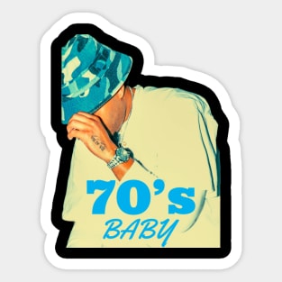 70’a Baby Sticker
